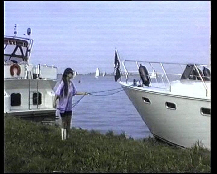 Deutsche Damen: Perempuan jalang Jerman dikongkek tegar di atas bot