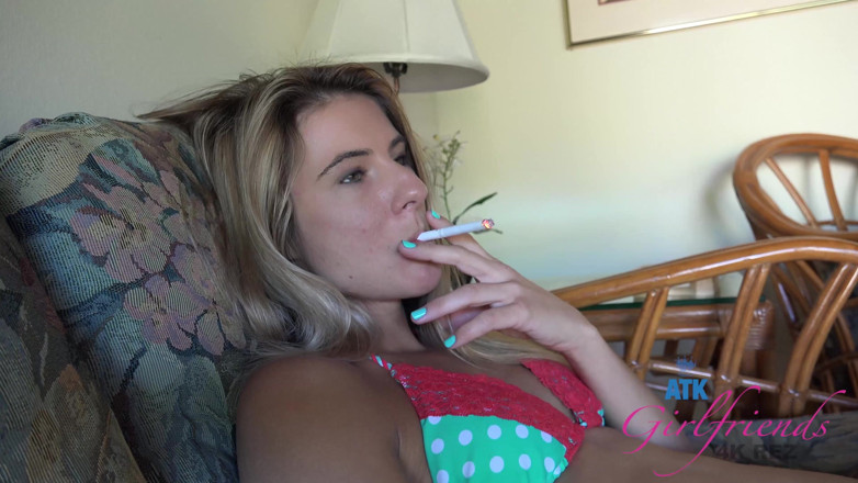 ATK Fans (Girlfriends): Tara lights a smoke, and wants you to play with...