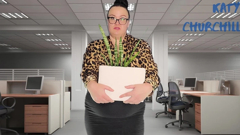 Katy Churchill: Secretary Sucks and Fucks the Boss to Get Her Job...