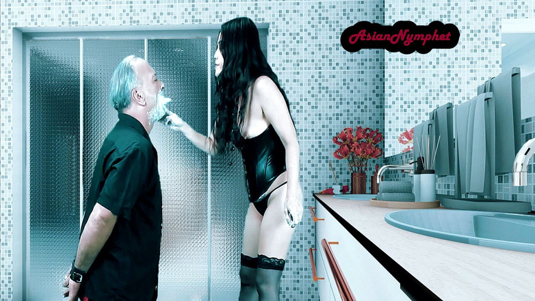 Asian Goddess: Brudne usta zły chłopak ukarał azjatycką kobiecą dominację