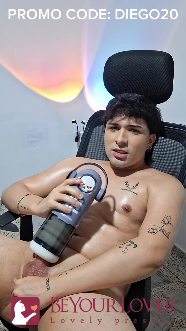 Diego_latinboy: New Toy - the Guys From Beyourlover Sent Me a Mechanical...