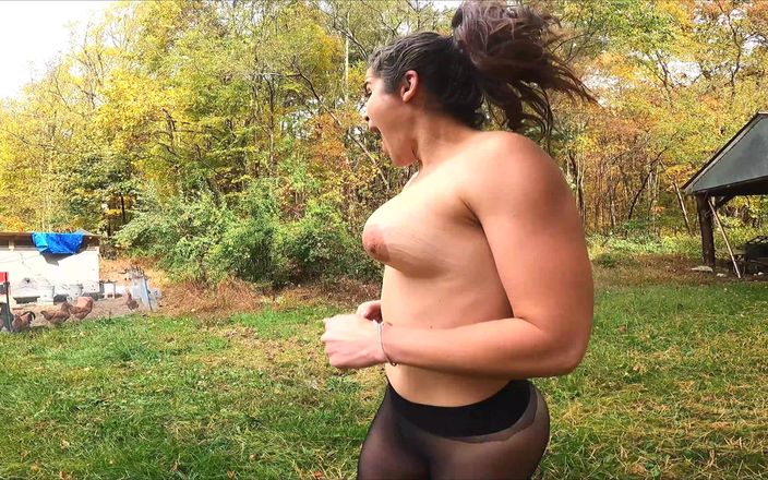 Sammi Starfish: Stepmom's Camping Trip - Pantyhose for Pants