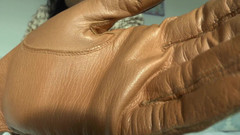 Lady Victoria Valente: Prelude to a Session: Sniffing Leather Gloves Before the Whip...