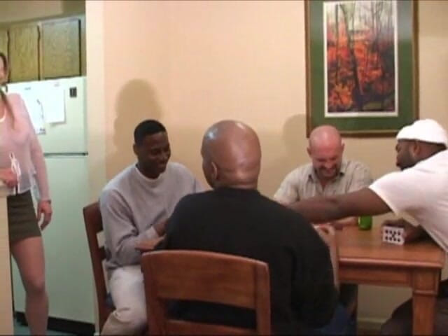 REAL Black Bred Wives: Poker party - part 1 - wife finishes hubbys debt