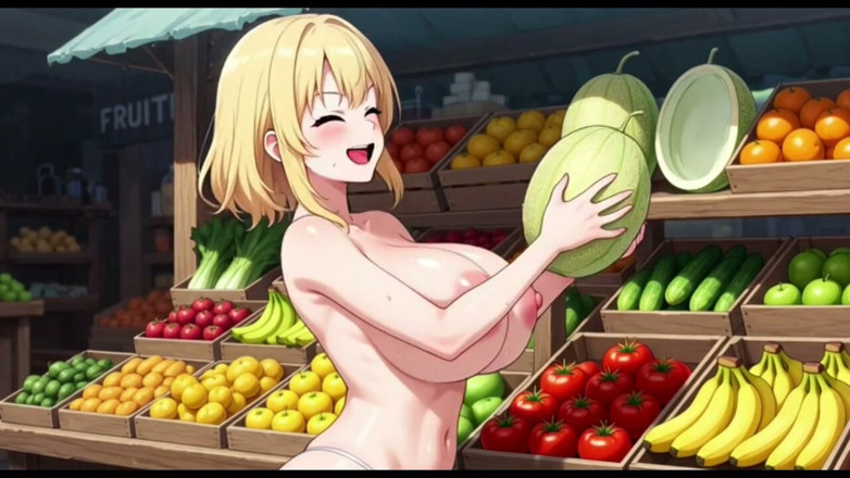 Hot girl dancing: Funny Jokes and Boobs in Market, Ai Animation