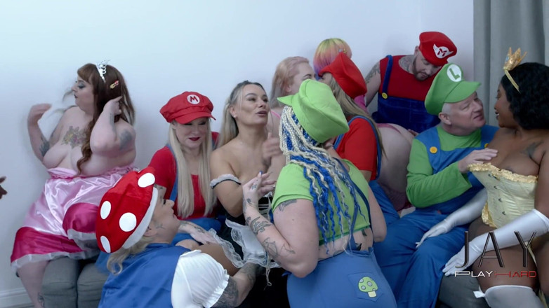 Jay Playhard: Mario Bros orgia