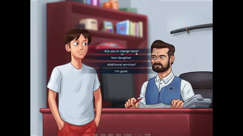 LewdArcade: Letní sága sexuální hra hrát část 09 nahá hra Hrát 18+ hru pro...