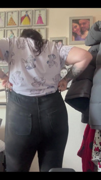 The Bum Shuffle to Get Into Jeans