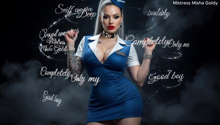 Goddess Misha Goldy: Dva prsty a plné brainstormování