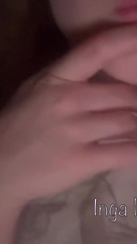 Teen Girl Masturbates in Pajamas Before Going to Bed