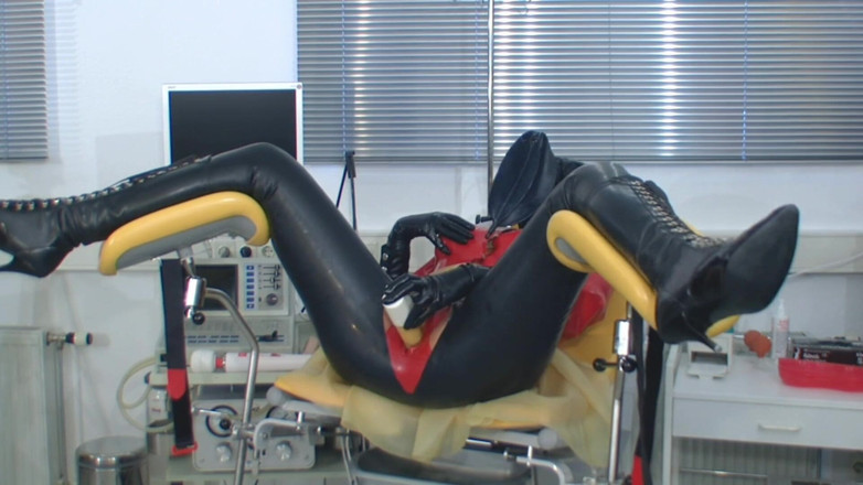 Rubber & Clinic Studio - 1ATOYS: Getah melancap berat dengan gasmask
