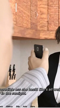 Laura Lustful Secret - Gameplay - Roleplay - Wife Teases Husband Friend on Phone by Video Call