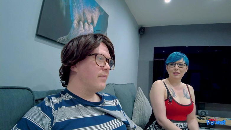 Nerd Pervert: Cleo Summers - Blue Bombshell