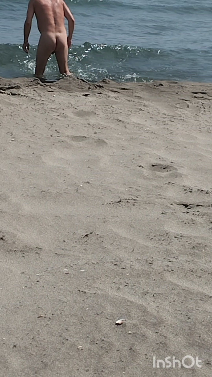 Morbosete000: On the Beach Nude