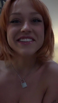 Young Ginger Cutie Sabrina Nicole Gets Fucked by Big Dick Brit