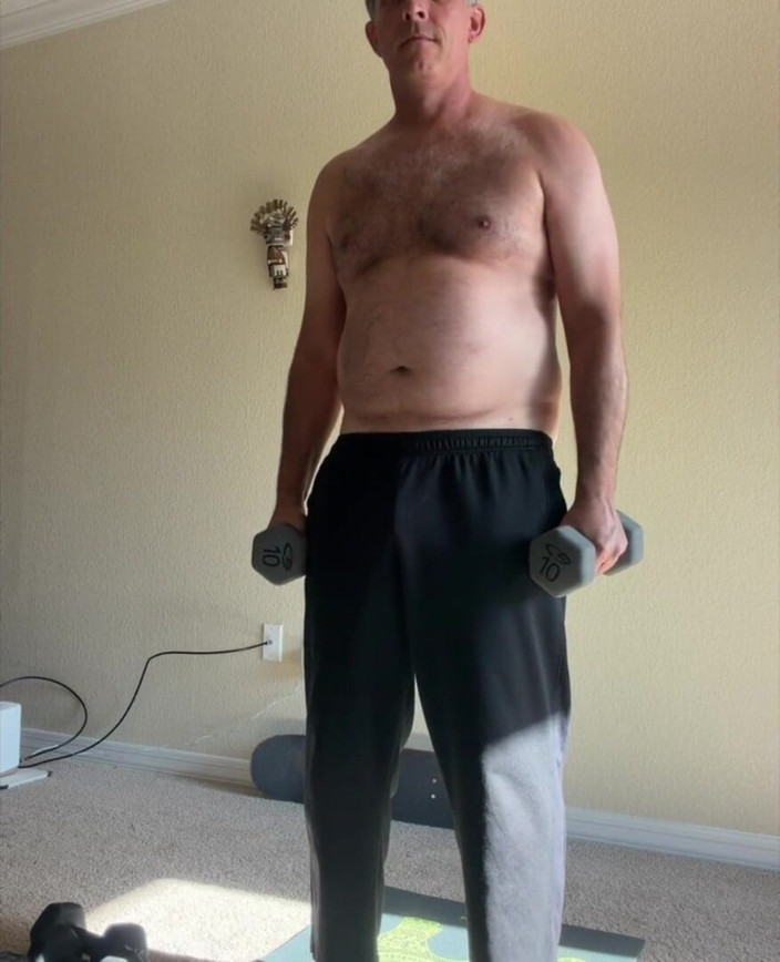 Duke Silver: Weightlifting Turns Into Big Boner Touching
