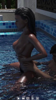 My Asrm 144 - Parti Topless Pool (hari jadi) Bahagian 11 - Betty Melancap Oleh Seeing Mark dan Alexia's Sex dalam tab mandi panas