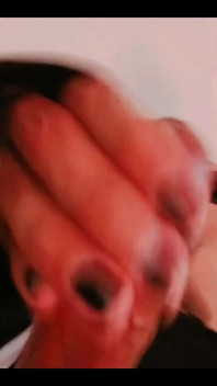 Masturbating