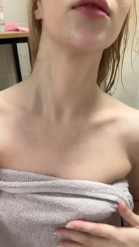 Do You Like Watching Me in the Shower Squeezing My Wet Tits?