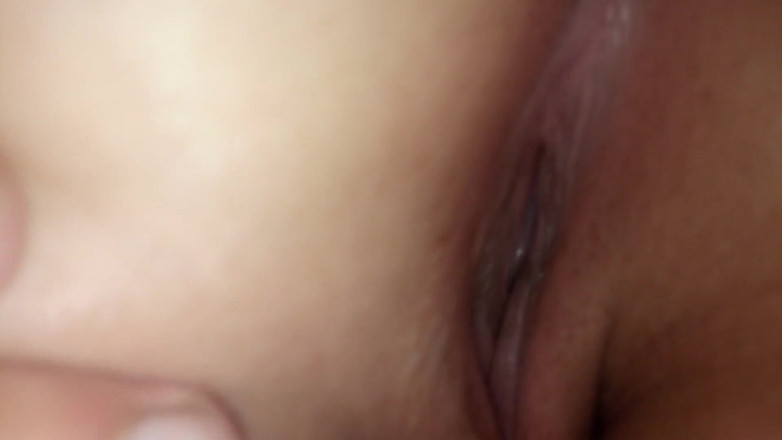 VitLen2: Cock Fucks Pussy Close-up. Sperm in Pussy. Cum Inside