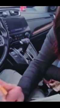 Smoking Blowjob in Car After the First Date