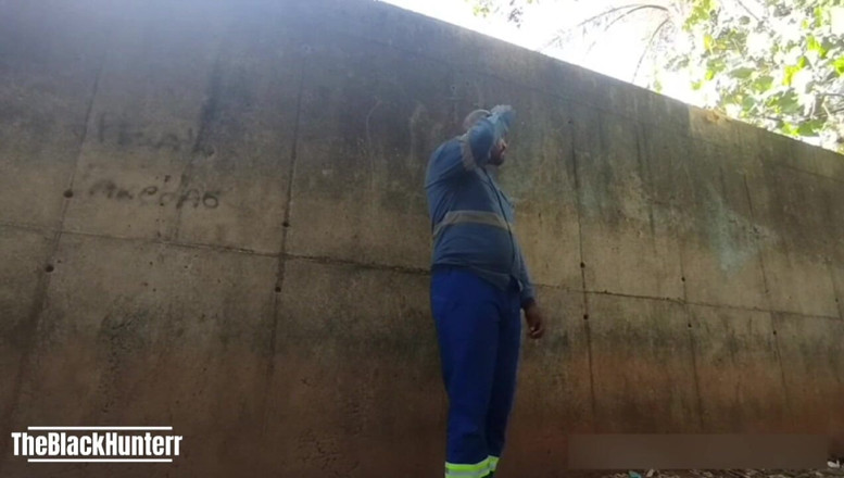 The Black Hunterr: Two Workers Behind the Service Wall