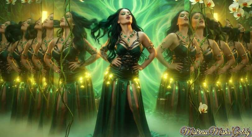 Goddess Misha Goldy: Définir des commandes pour des kinks profonds qui vous posséderont...