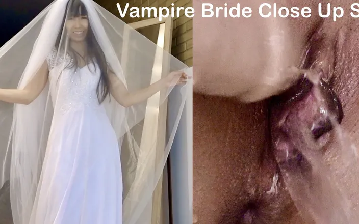 Littlesubgirl: Vampire Bride Close up Squirts