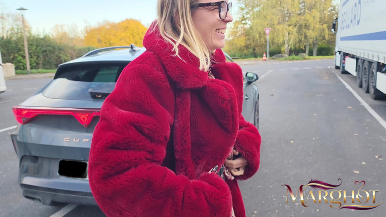 Sexymarghot: Exhib Parking Hgv: Routier Spots Me and Fucks Me Like...