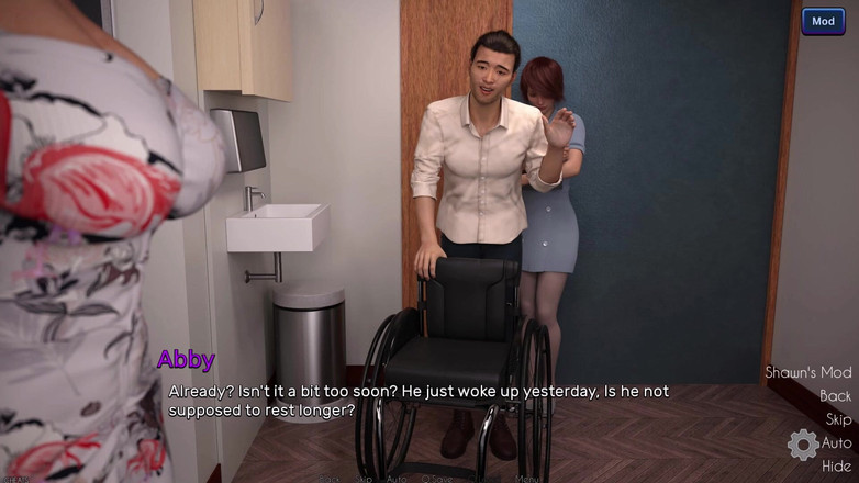 3D Cartoon Porn: The Awakening 2 - Sjuksköterska Juliet ger handjob och avsugning till Xavier...