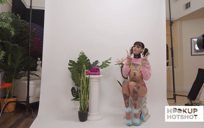 HookUp HotShot-BTS: Bts - Inked Cc Doll Reveals Her Body in a Daring...
