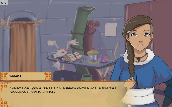 Cartoon Play: Four elements trainer part 2 (Book 1 water) (Slave route)