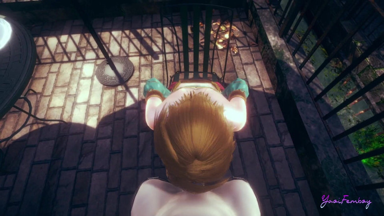 Yaoitube: Zelda Yaoi Femboy - Link POV kouření (necenzurováno)