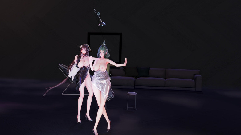 MikuMotion: Mmd Brave Girls-rollin', dans în cuplu, dans coreean, lenjerie, striptease