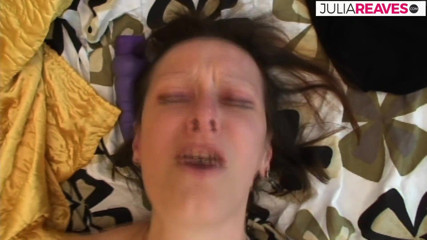 Deutsche Omas: Vieja perra obtiene coño perforado por una enorme polla después...