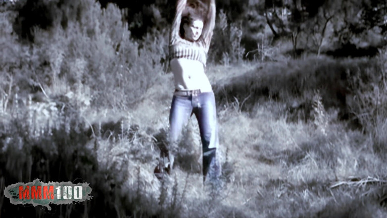 MMM100: Tinna: horny amateur teen stripping in the woods