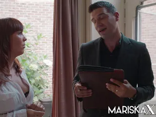 MARISKAX - Angelique Luka pays her bills to the bailiff