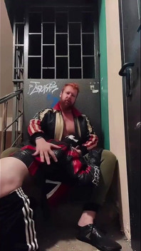 Young Scallyboy Sucks by Big Chav Red Handsome and Powerful Man