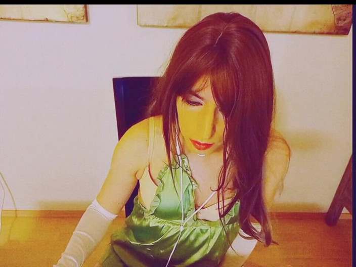 Tammy sissy slave: Masturbarea lui Tammysissy