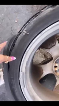 Been Dealing with the Tires Since Yesterday I Need New Tires They’re All Bold as Hell