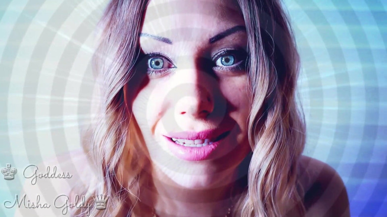 Goddess Misha Goldy: Betoverende Asmr &amp; oogcontact! Van transformatie van mens naar object! Je...