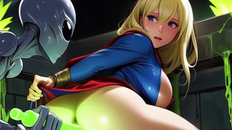 Spicy Toons: If You Ever Thought Supergirl Needed Bigger Tits, Man Do...