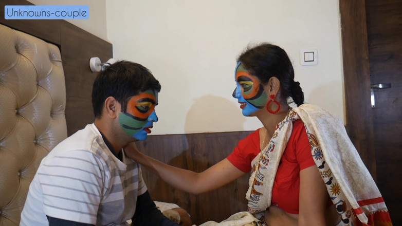 the last man: The Lust Story of Hot Babysitter Kavita and Horny Golu 1