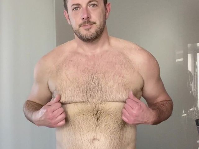 Took Advantage of This Hotel Shower. Cleaned up, Played with My Hole a Bit for You, and Fucked My Fleshlight (Grant Acres)