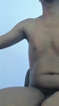 Negro Colombiano Cachondo Enseñando Verga Y Culo
