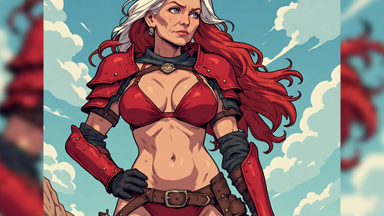 AI Porn: Anime Style Sexy Warrior MILFs