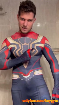 My Spiderman Cock Cums Transition
