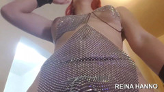 Chainmail Warrior Reina Hanno Polishes Her Rod with Oiling thumbnail