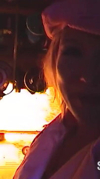 Blonde slave Vanessa locked in the basement