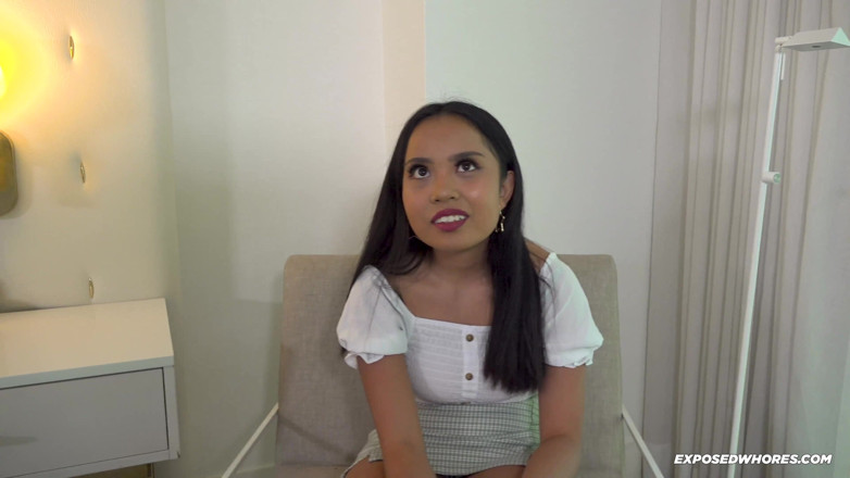 Exposed Whores Media: Asian Teen Luna Mills Gets Creampied